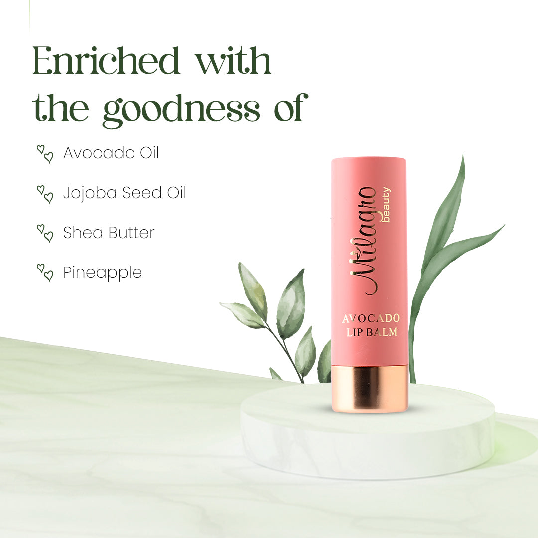 Milagro Beauty Avocado Lip Balm
