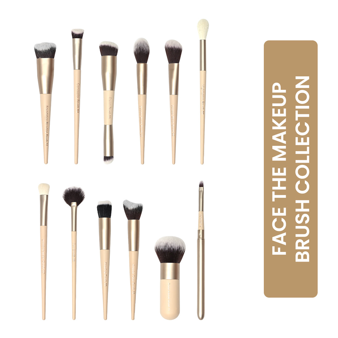 Face The Makeup Brush Collection