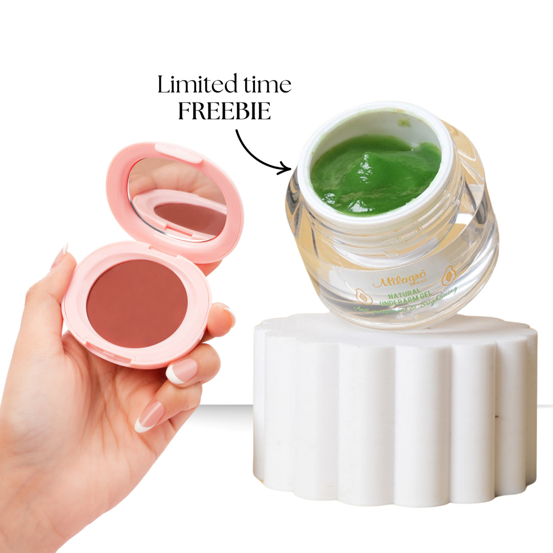 Gula-Bae Cream Blush + Natural Underarm Gel