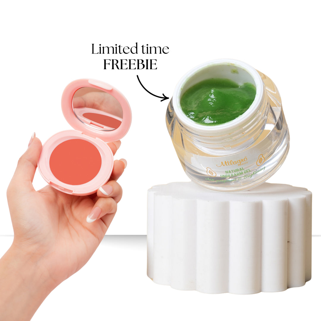 Gula-Bae Cream Blush + Natural Underarm Gel