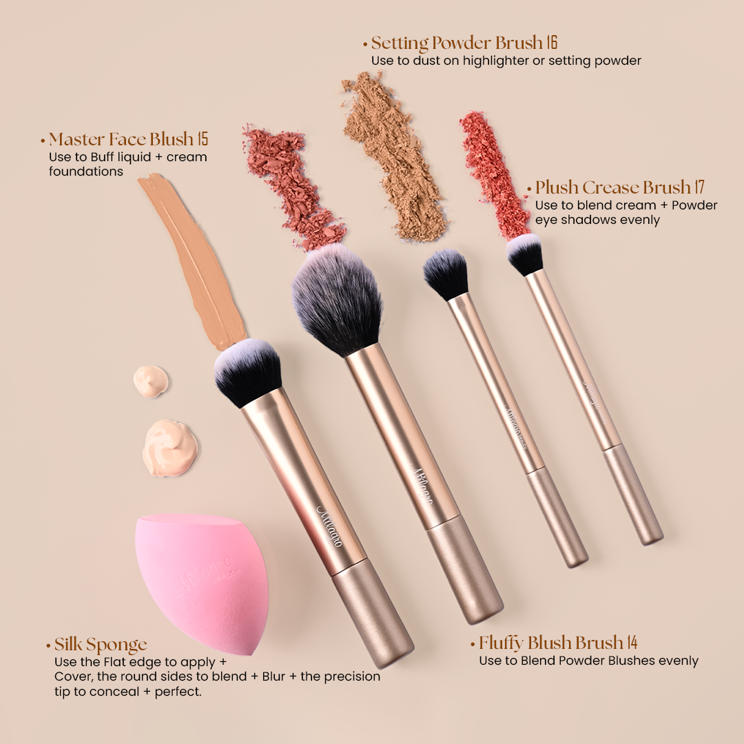All Rounder Makeup Brush Set