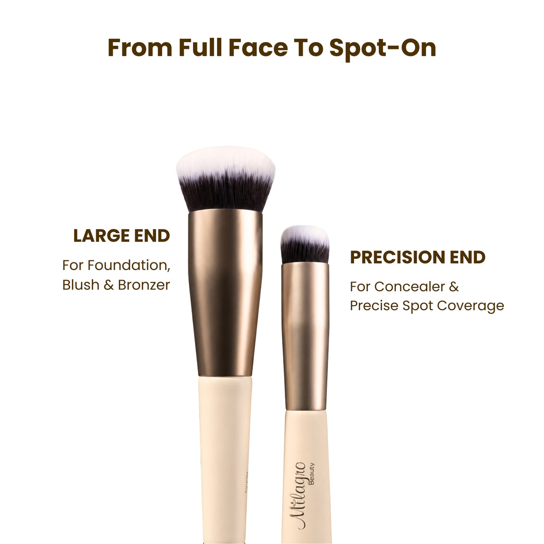 Dual End Cream Foundation and Concealer Brush 03