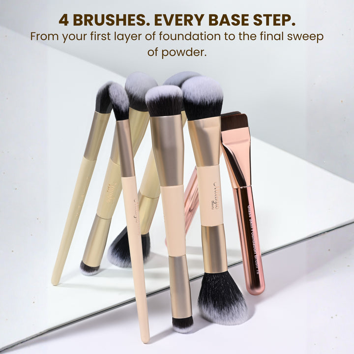The Core 4 Brush Set with Milagro Luxe Case