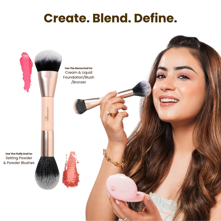 Self Makeup Brush Set with Milagro Luxe Case
