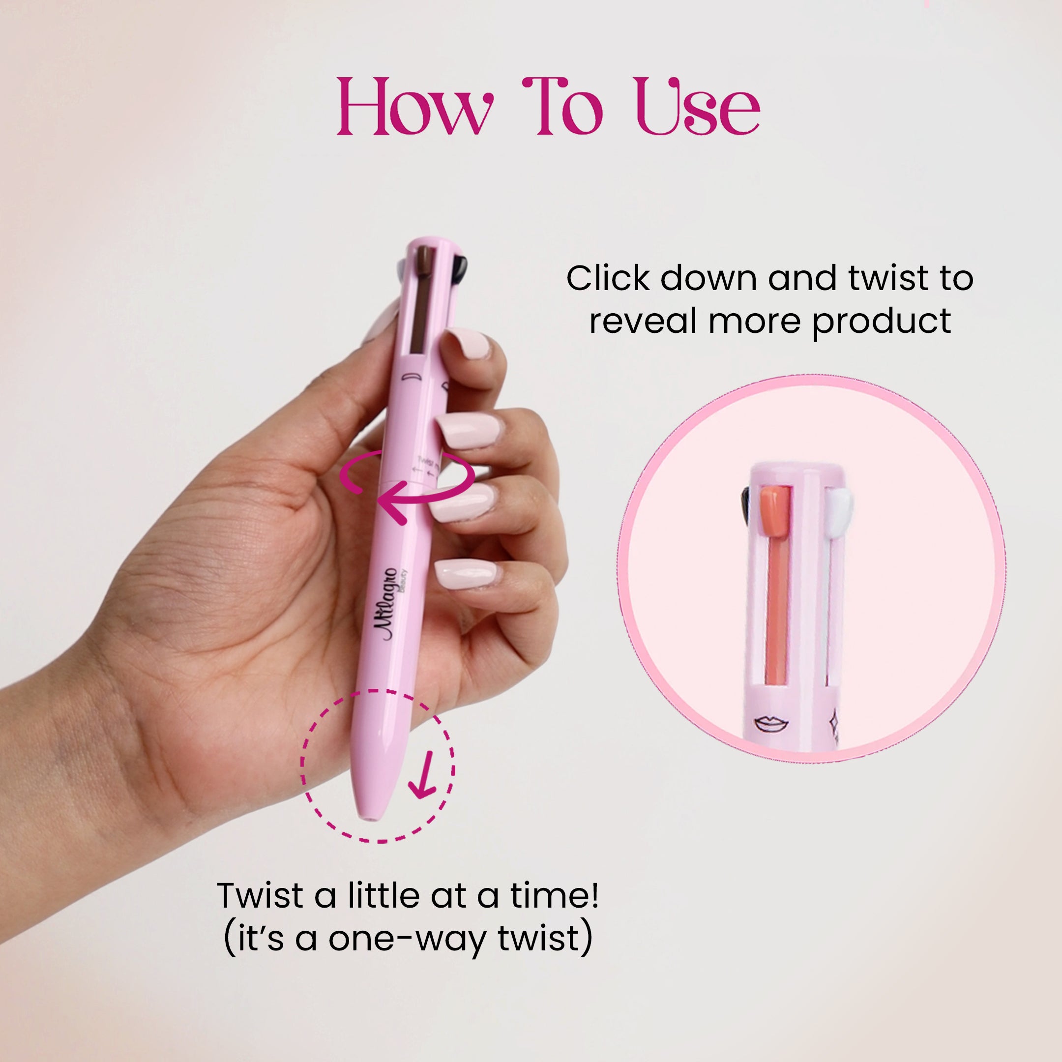 On The Go 4 in 1 Makeup Pen