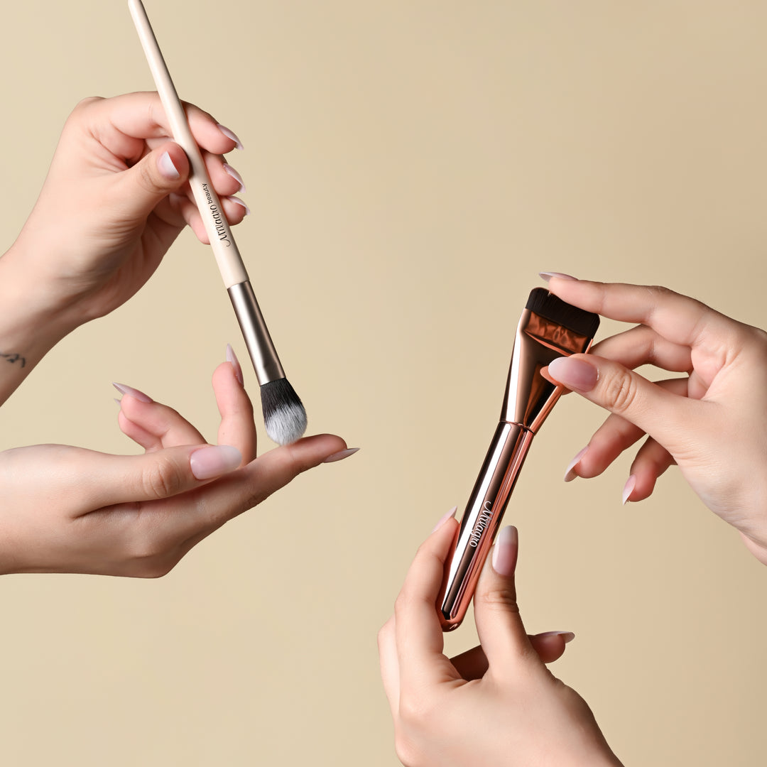 Concealer Brush 13 Pro+Glass skin foundation brush 18