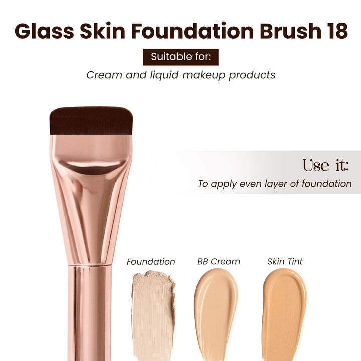 Glass Skin Foundation Brush 18