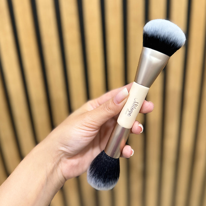 Double Duty – Dual-Ended Cream & Powder Brush