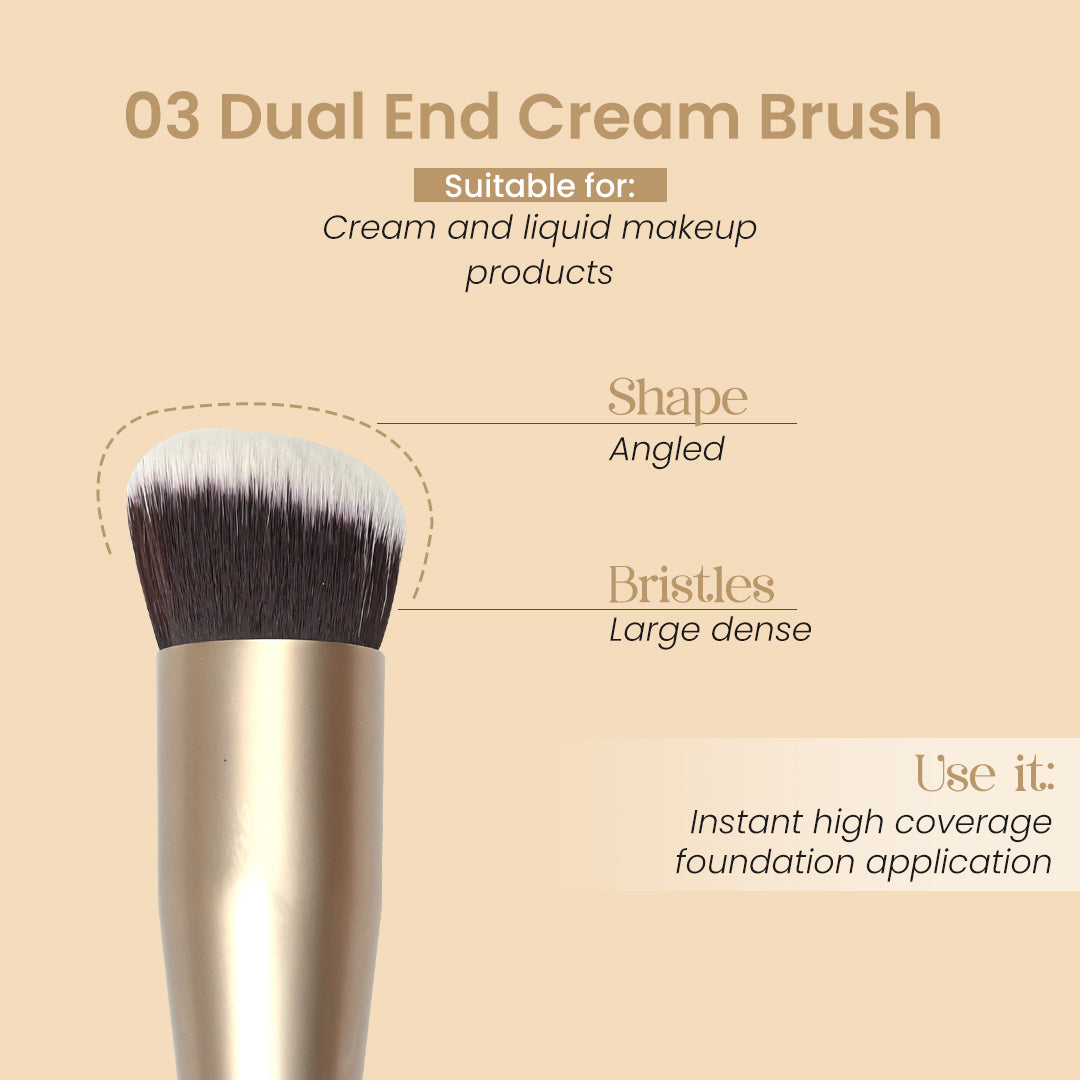 Dual End Cream Brush 03