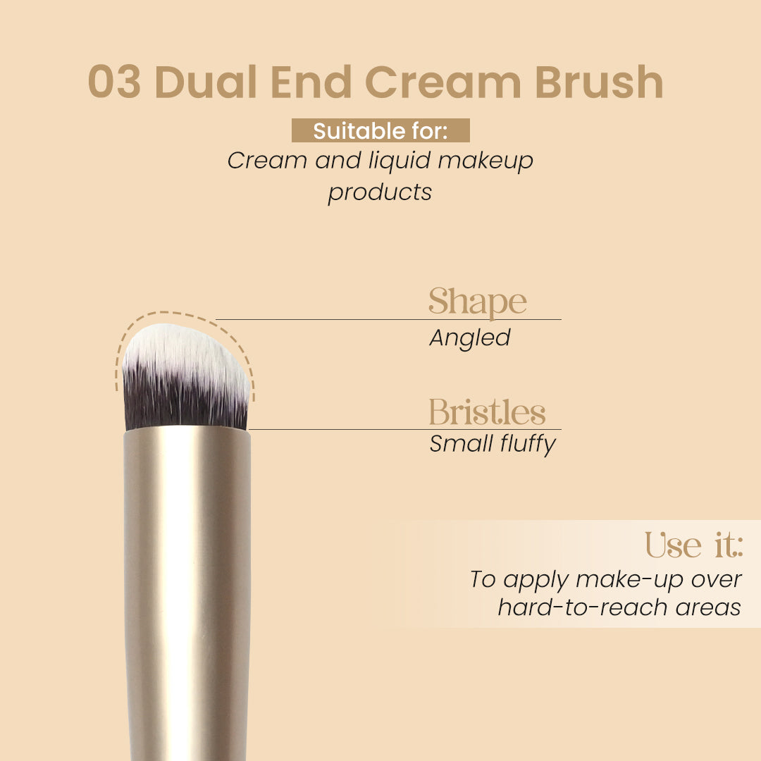 Dual End Cream Brush 03