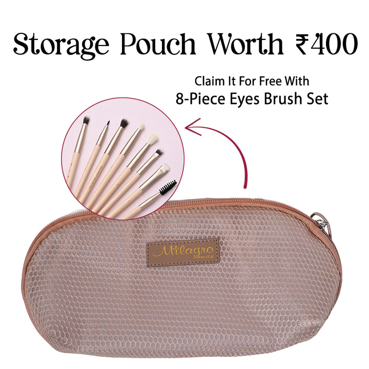 Eye Essential Makeup Brush Collection+ Brush Bag