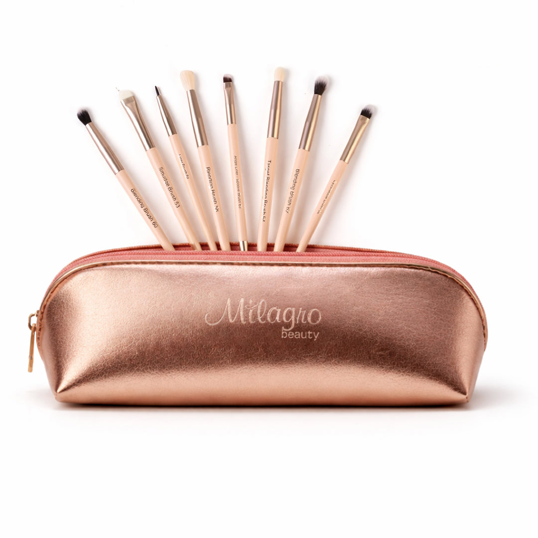 Eye Essential Makeup Brush Collection+ Brush Bag