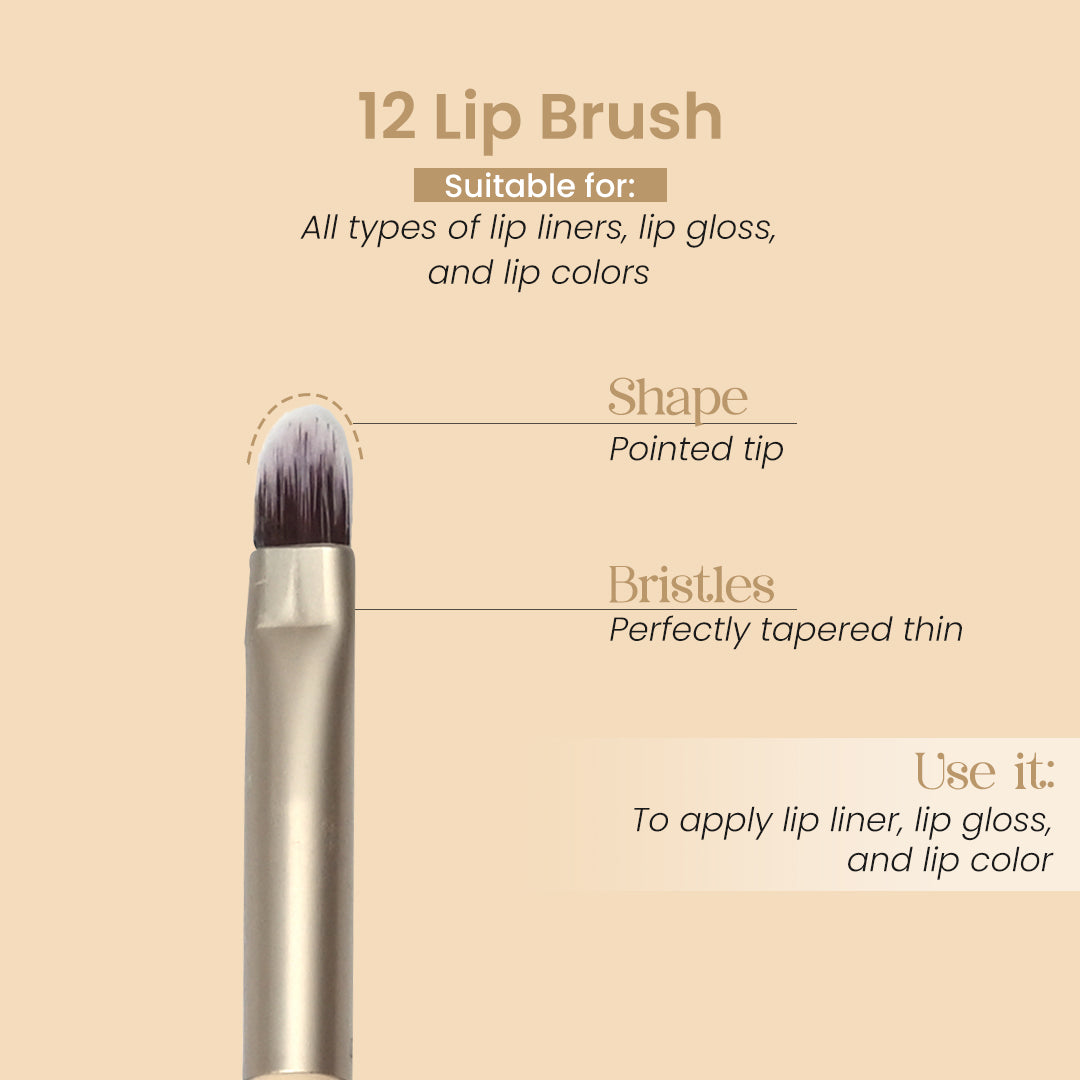 Lip Brush 12