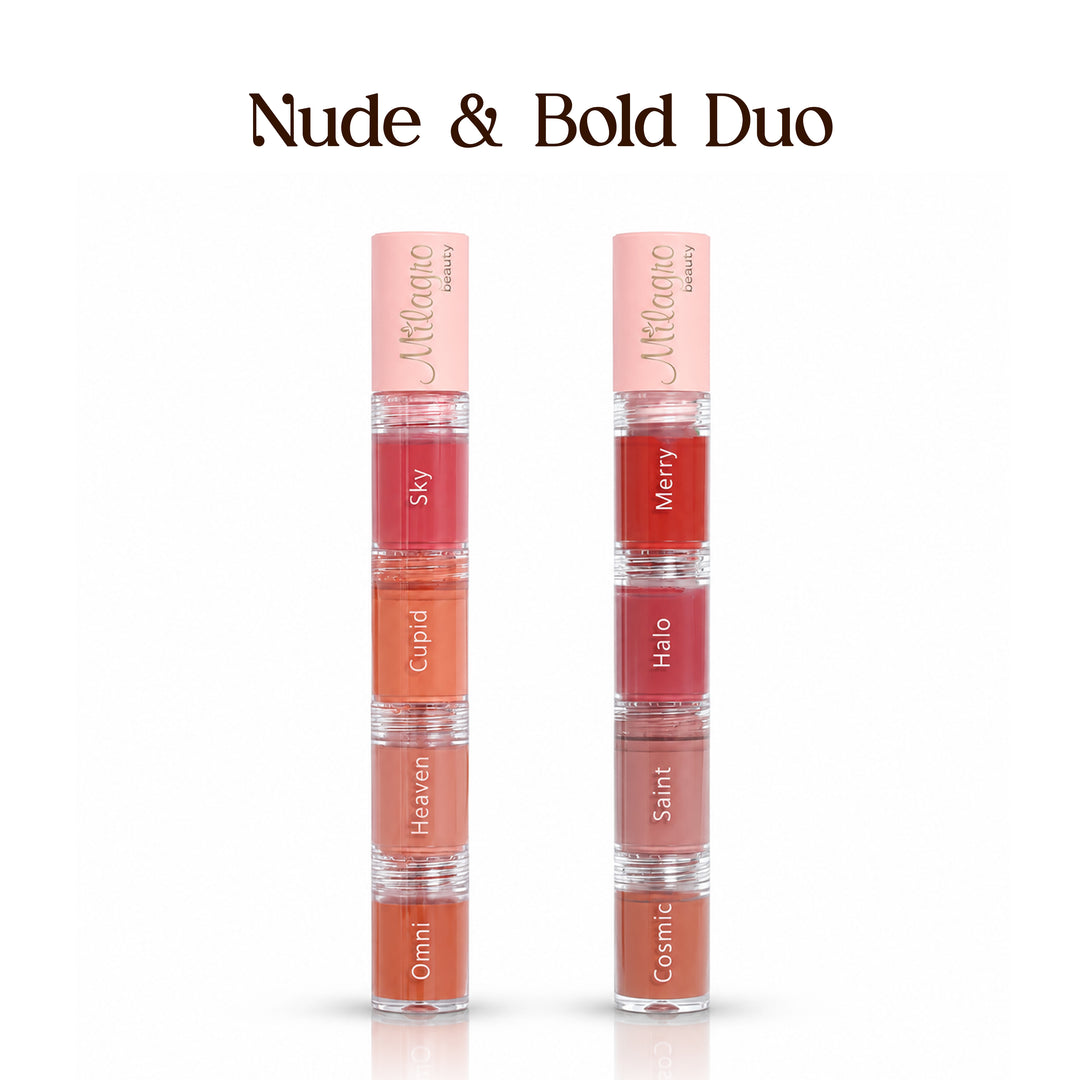 Quad Squad 2.0 | 4-in-1 Nude Matte Lipstick for Every Skin Tone