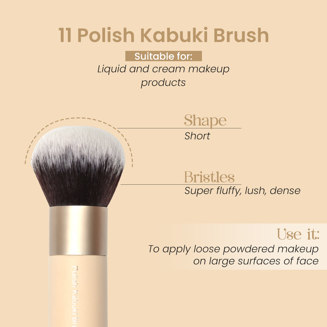 Face and Body Kabuki Brush 11