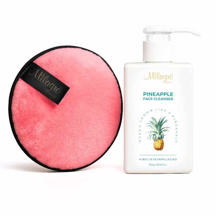 Pineapple Face Cleanser+ Makeup Remover Pad