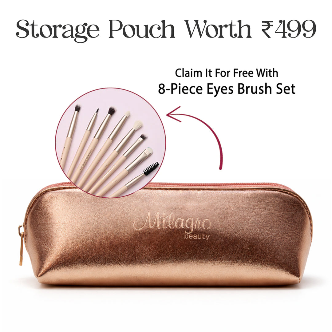 Eye Essential Makeup Brush Collection+ Brush Bag