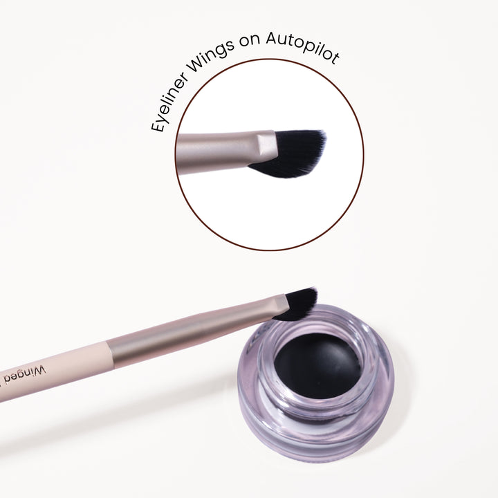 Winged liner brush 69