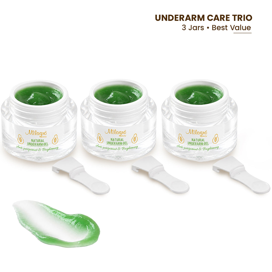 Natural Underarm Gel-50GM | Helps Brightens Dark Underarms & Control Odour • For Men & Women