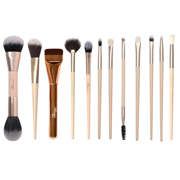 Self makeup brush set