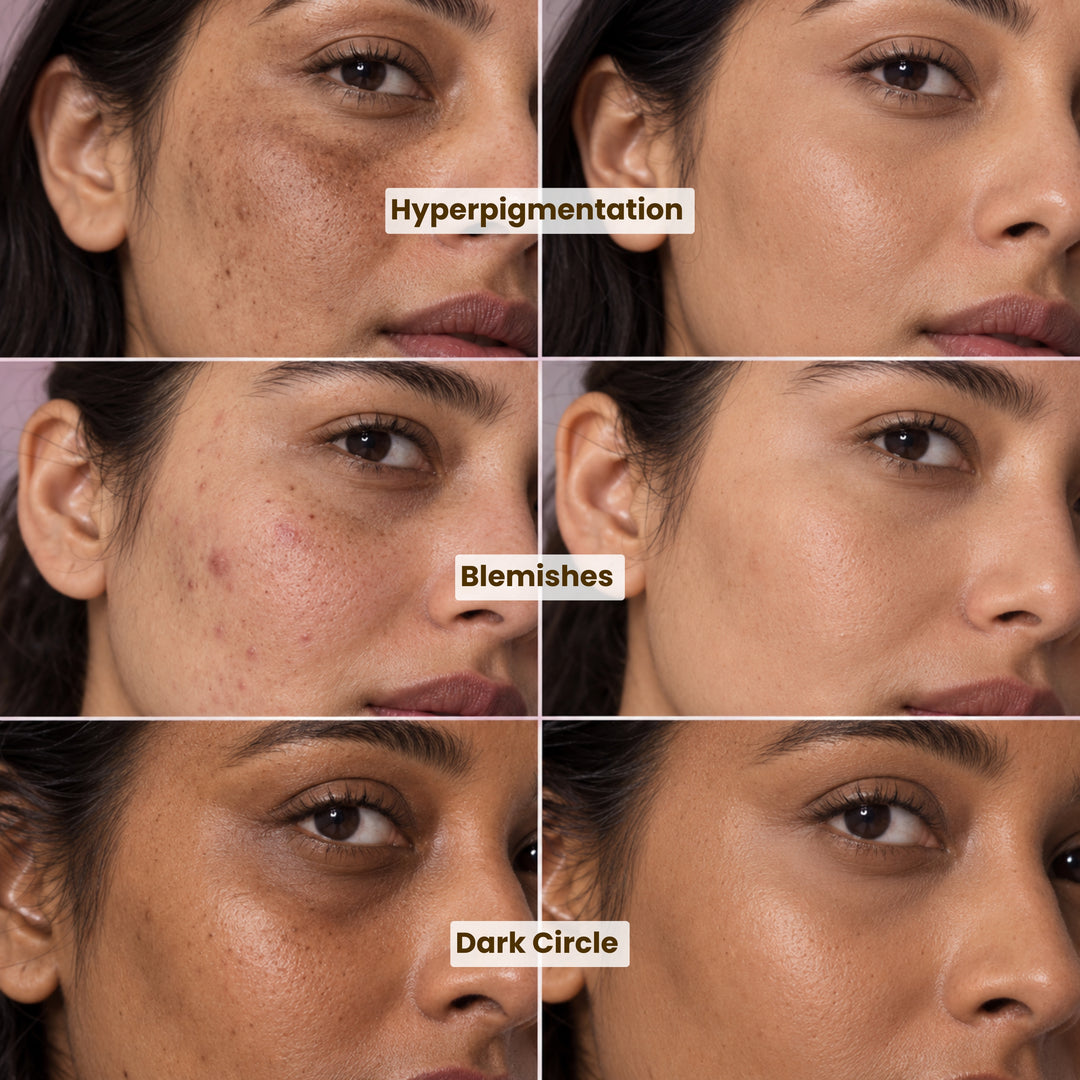 Undercover Wizard Concealer | Seamless Full Coverage | With Caffeine & Vitamin E for Dark Under Eyes | 6ML
