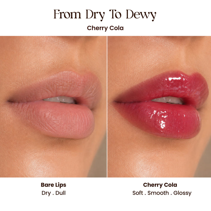 Lip Glaze | High-Shine Gloss Balm | With Peptides & Squalane