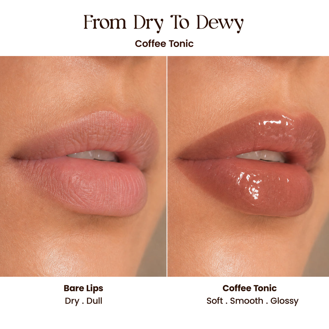 Lip Glaze | High-Shine Gloss Balm | With Peptides & Squalane