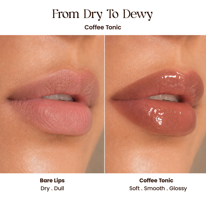 Lip Glaze | High-Shine Gloss Balm | With Peptides & Squalane