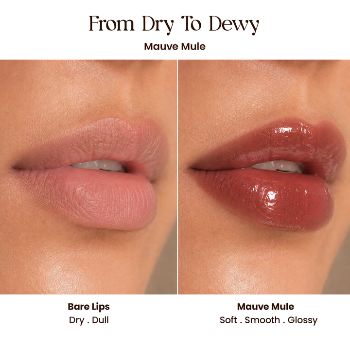 Lip Glaze | High-Shine Gloss Balm | With Peptides & Squalane
