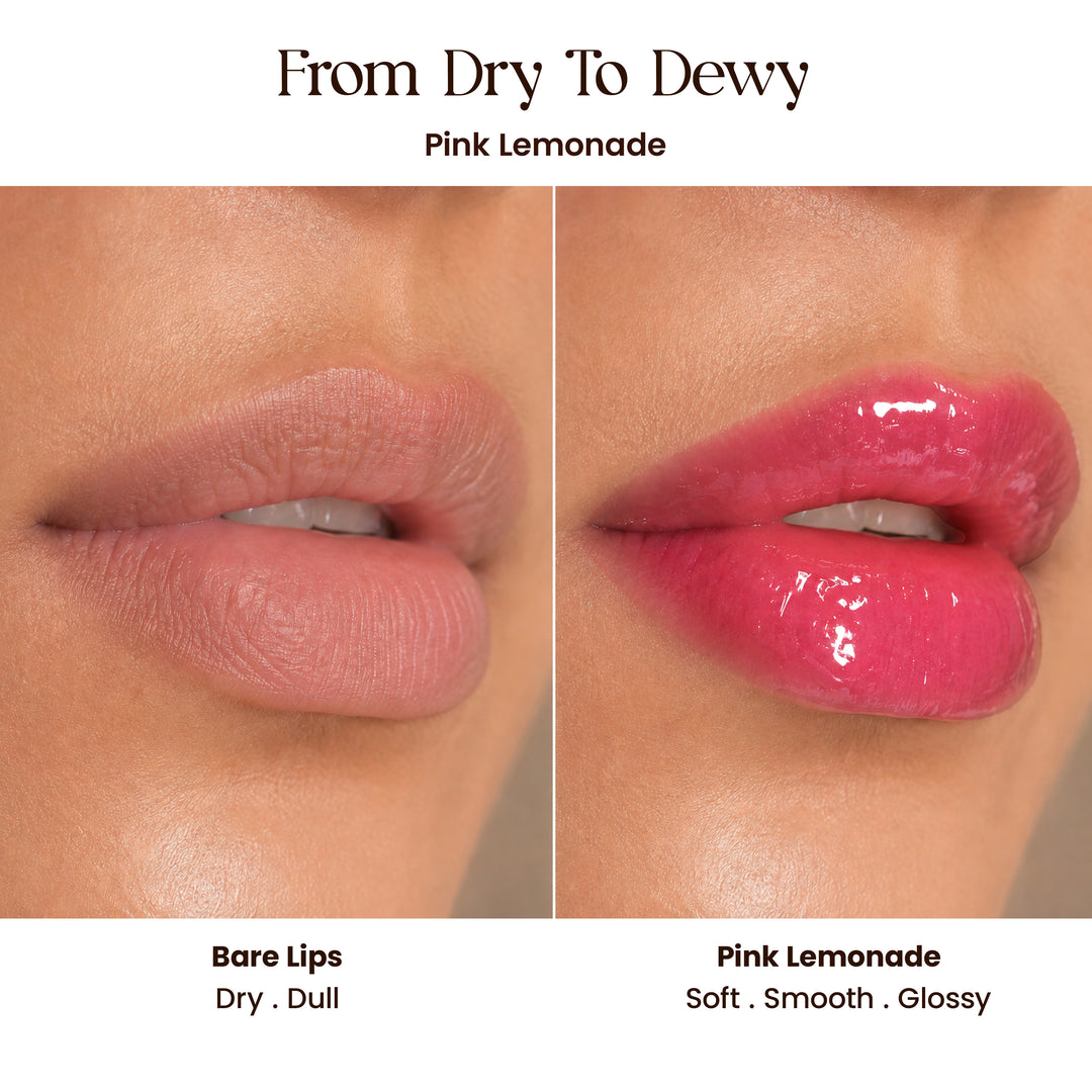Lip Glaze | High-Shine Gloss Balm | With Peptides & Squalane