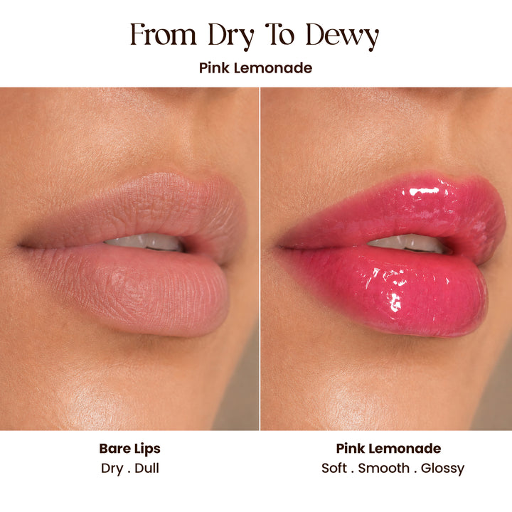 Lip Glaze | High-Shine Gloss Balm | With Peptides & Squalane