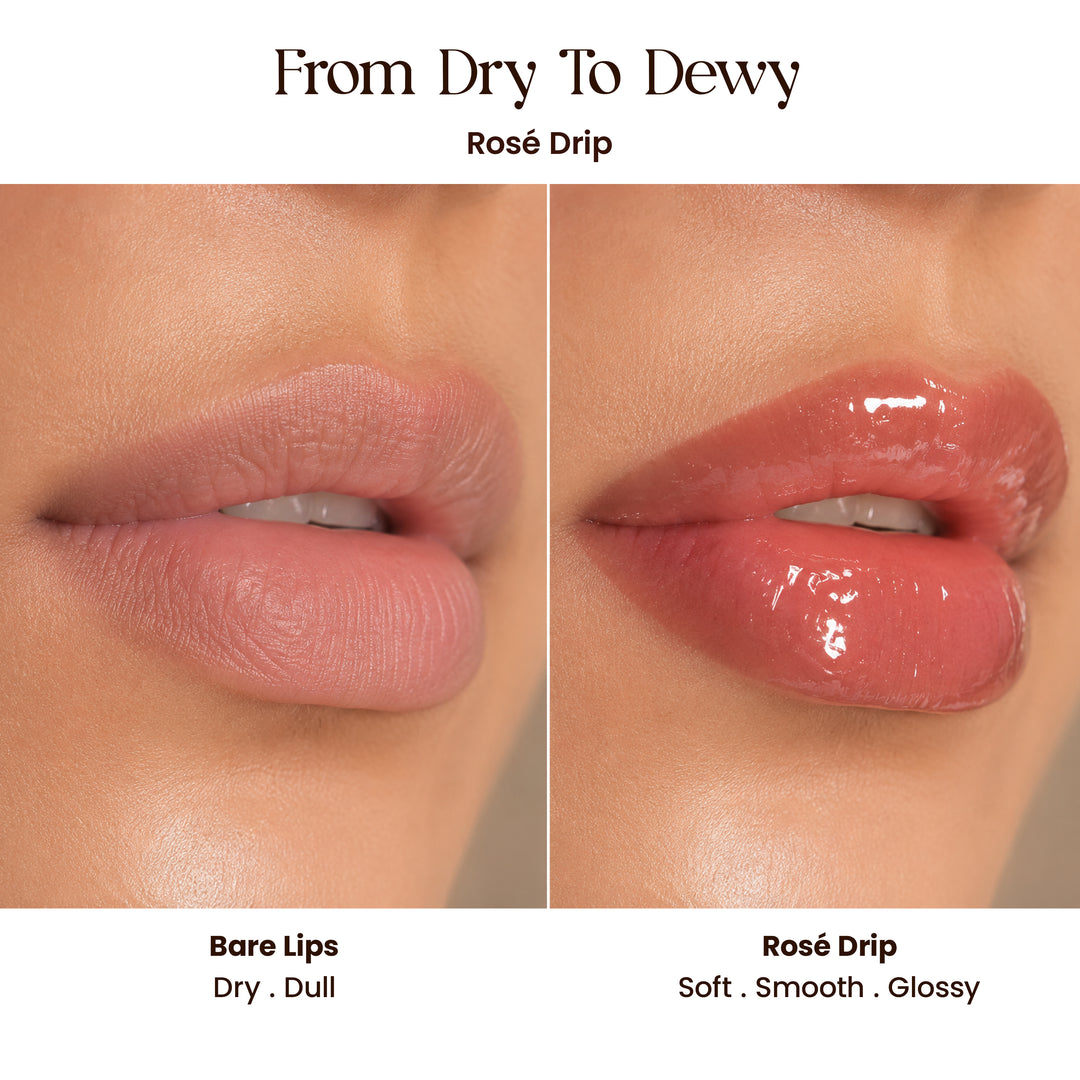 Lip Glaze | High-Shine Gloss Balm | With Peptides & Squalane
