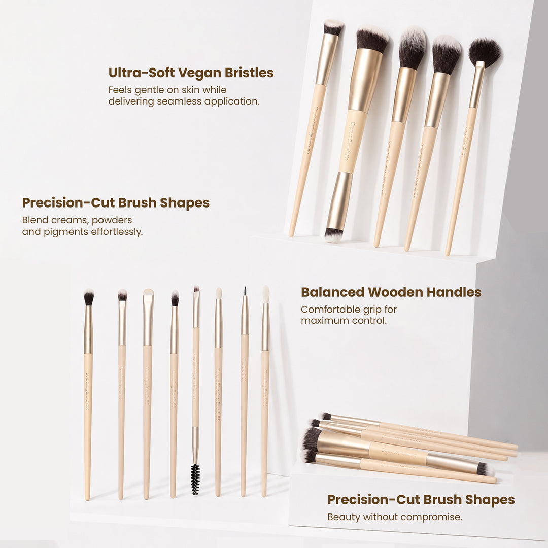 Arty Face and Eyes 13 pcs Brush Set