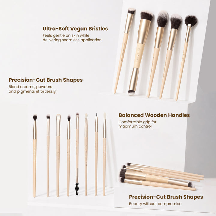 Arty Face and Eyes 13 pcs Brush Set