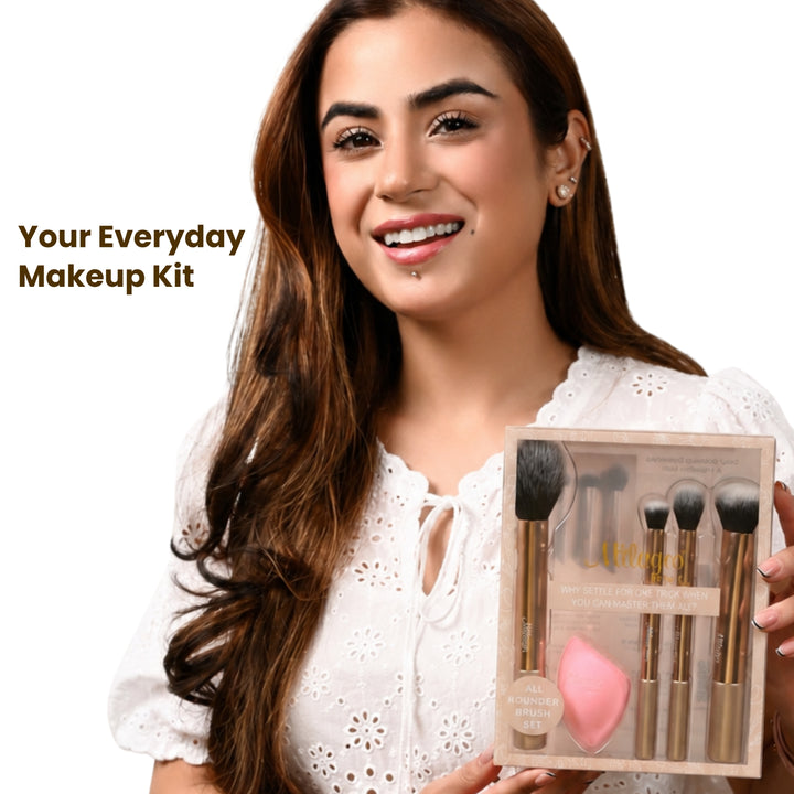 Professional Makeup Brush Set – All Rounder Brush Set