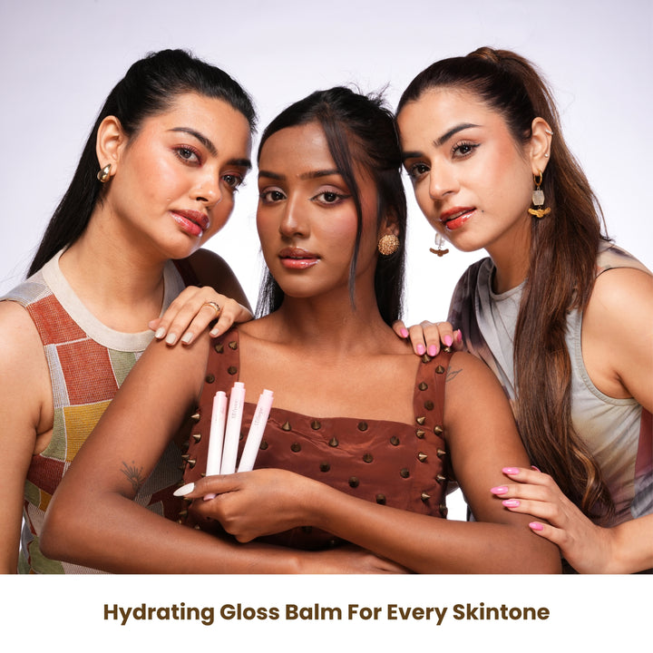 Lip Glaze | High-Shine Gloss Balm | With Peptides & Squalane