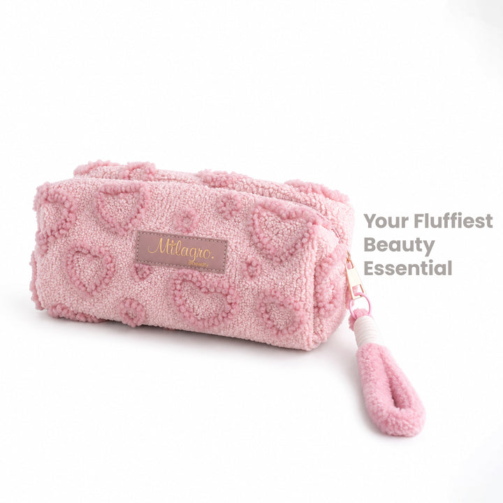 Fluffy Hearts Travel Case