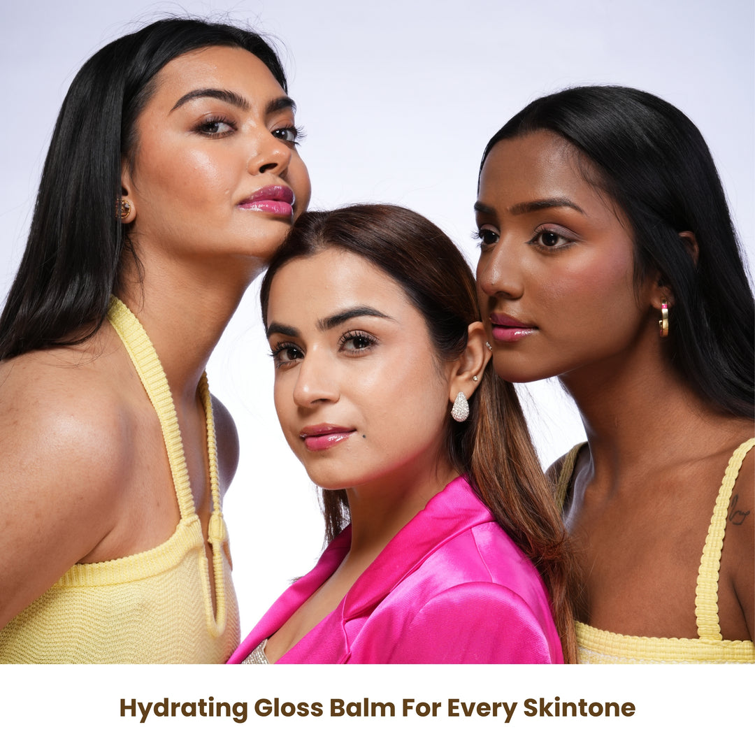 Lip Glaze | High-Shine Gloss Balm | With Peptides & Squalane