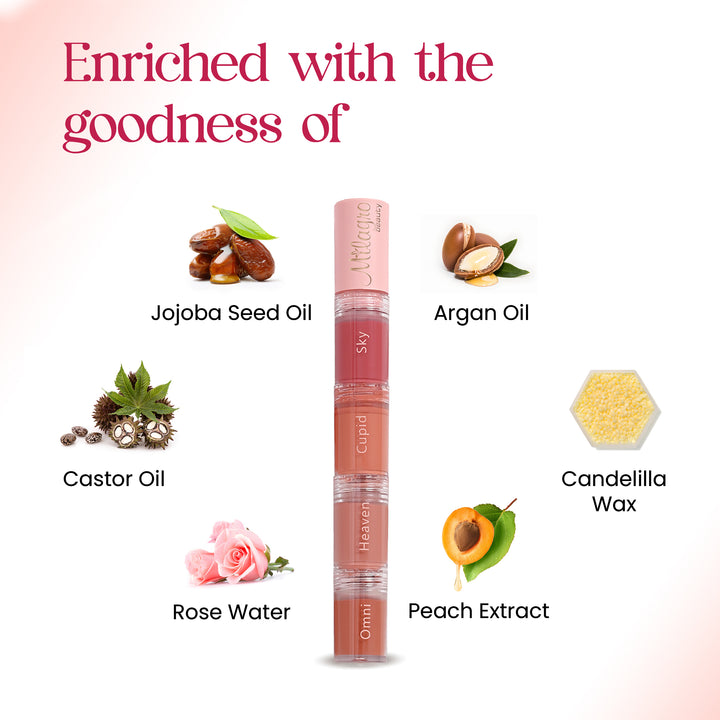 Quad Squad 2.0 | 4-in-1 Nude Matte Lipstick for Every Skin Tone