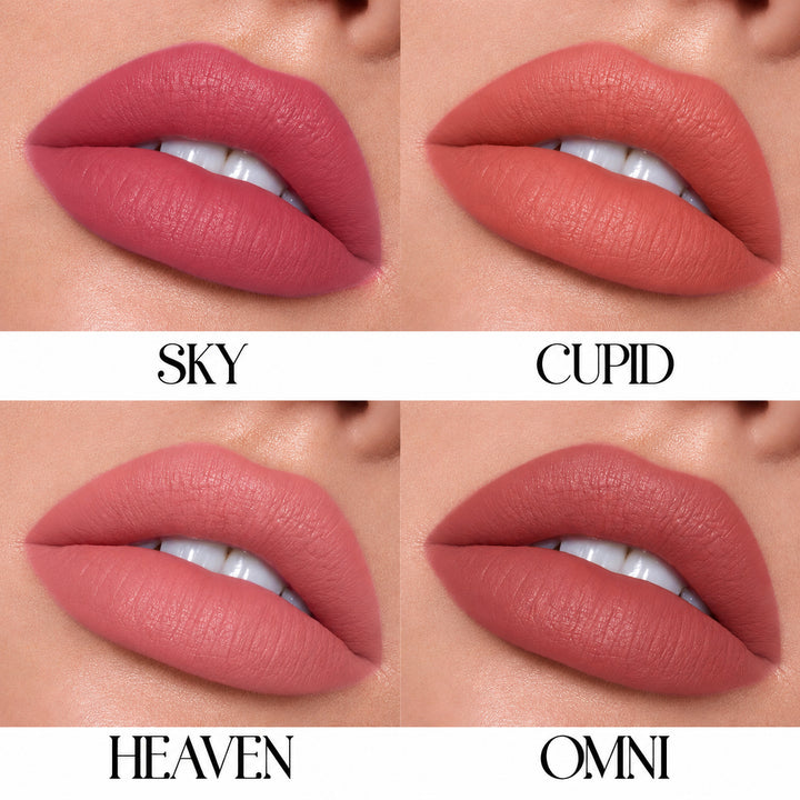 Quad Squad 2.0 | 4-in-1 Nude Matte Lipstick for Every Skin Tone