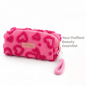 Fluffy Hearts Travel Case