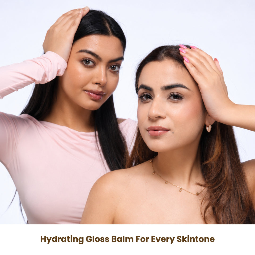 Lip Glaze | High-Shine Gloss Balm | With Peptides & Squalane