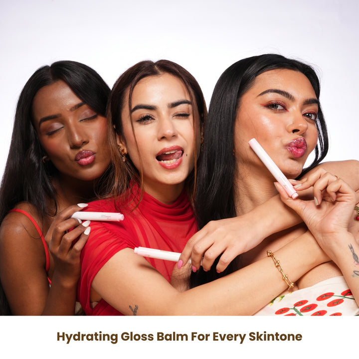 Lip Glaze | High-Shine Gloss Balm | With Peptides & Squalane