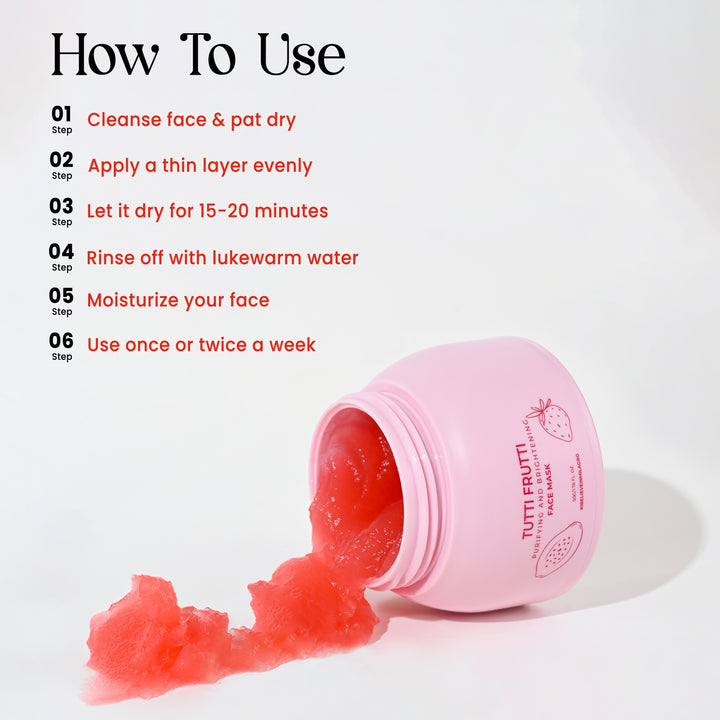 Tutti Frutti Face Mask| Natural AHA (Alpha Hydroxy Acid)